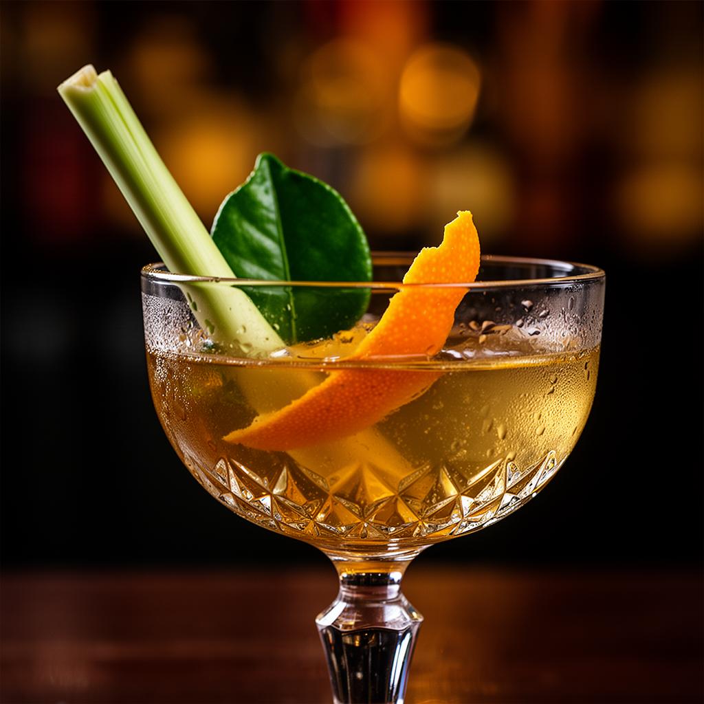 Vietnamesisch inspirierter Cocktail mit Lemongrass
